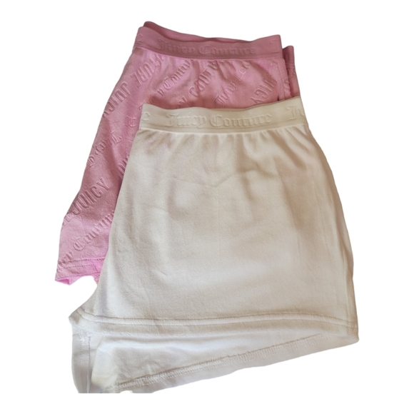 Juicy Couture 2 pack-logo Sleep Shorts - Picture 2 of 14
